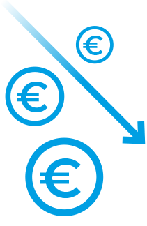Grafik - eine Effizienzanalyse zeigt das Energiesparpotenzial von Fensterfolien